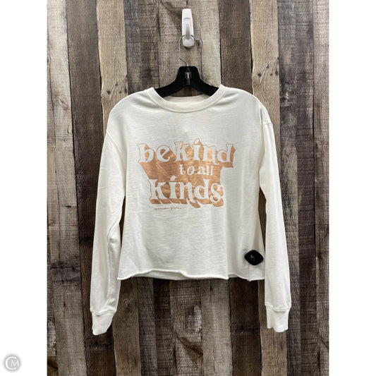 Top Long Sleeve By Spiritual Gangster In Yellow, Size: Xs