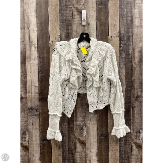 Cardigan By Free People In White, Size: S