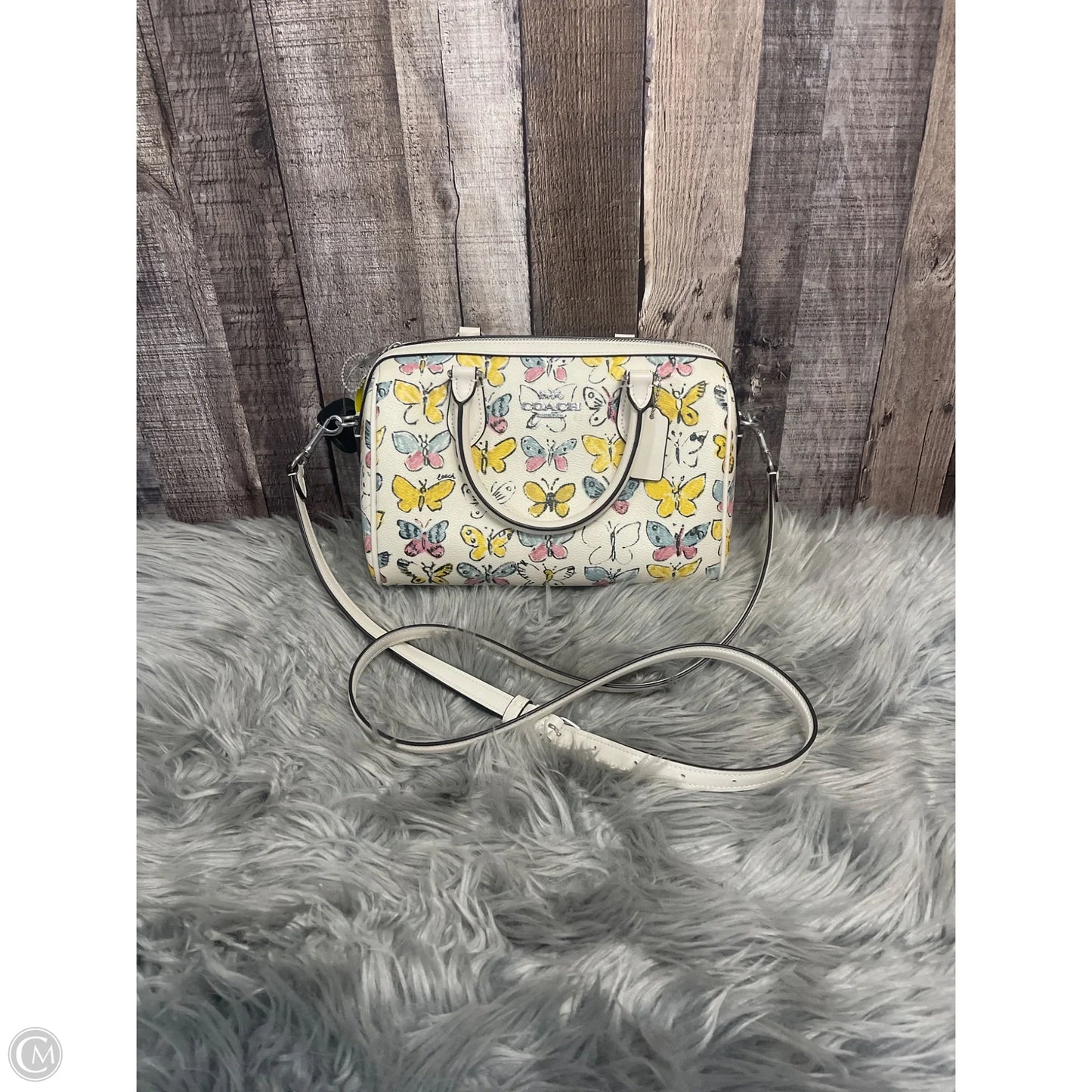 Crossbody Designer By Coach, Size: Medium