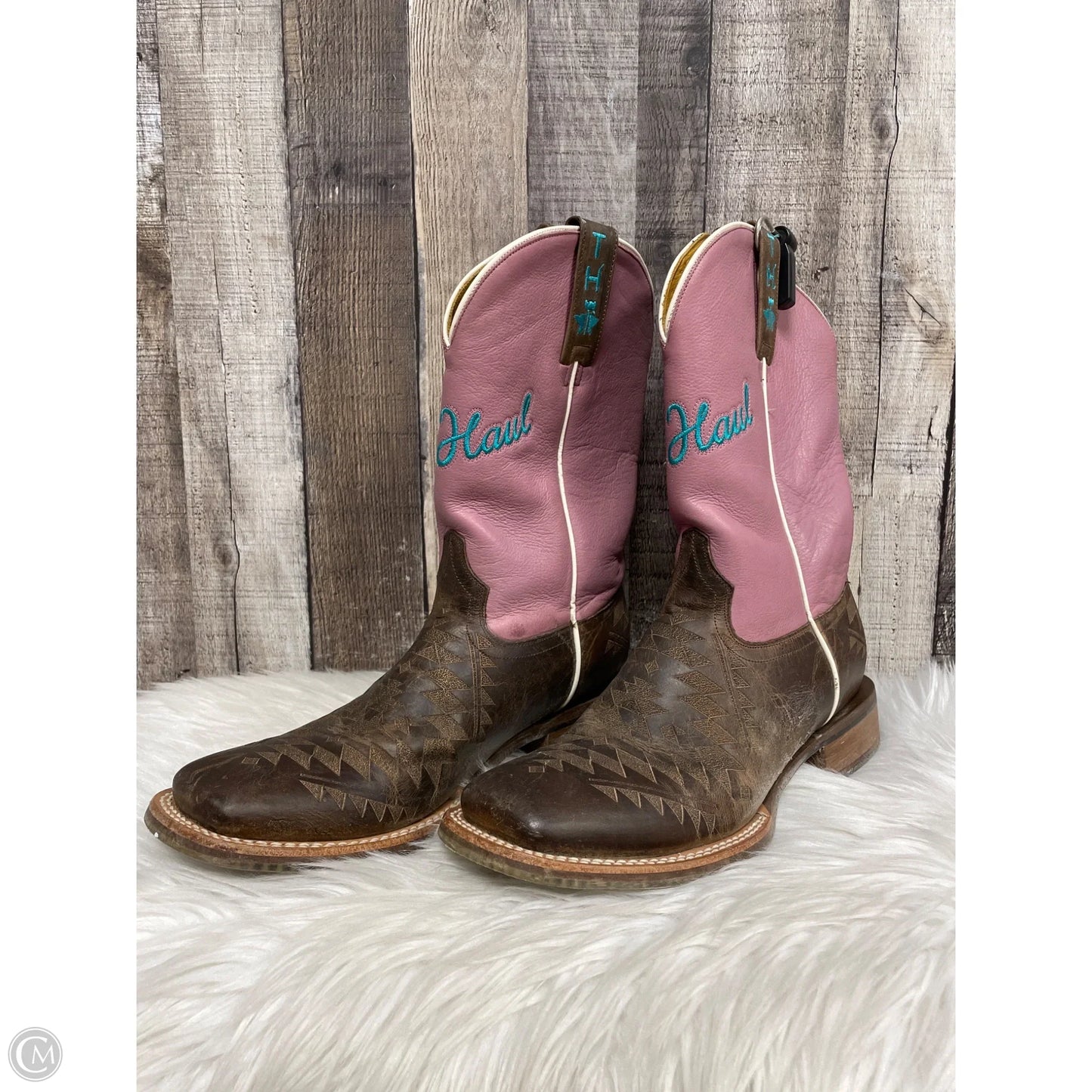 Boots Western By Cmc In Multi-colored, Size: 9.5