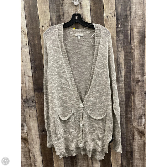 Cardigan By Mudd In Grey, Size: L