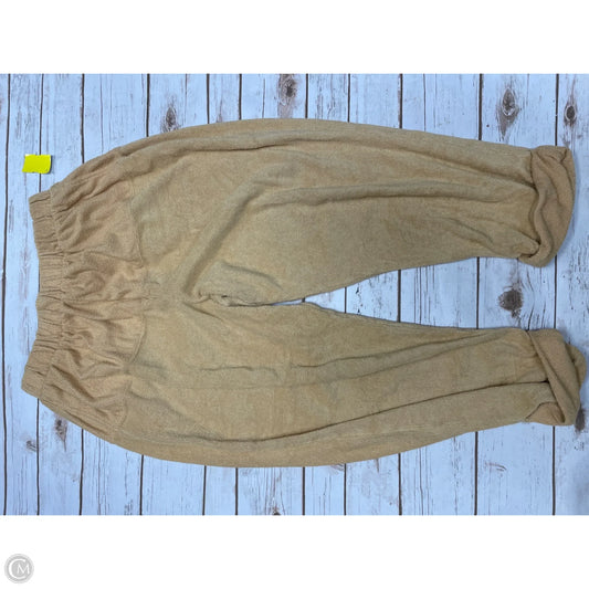 Pants Lounge By Free People In Gold, Size: L