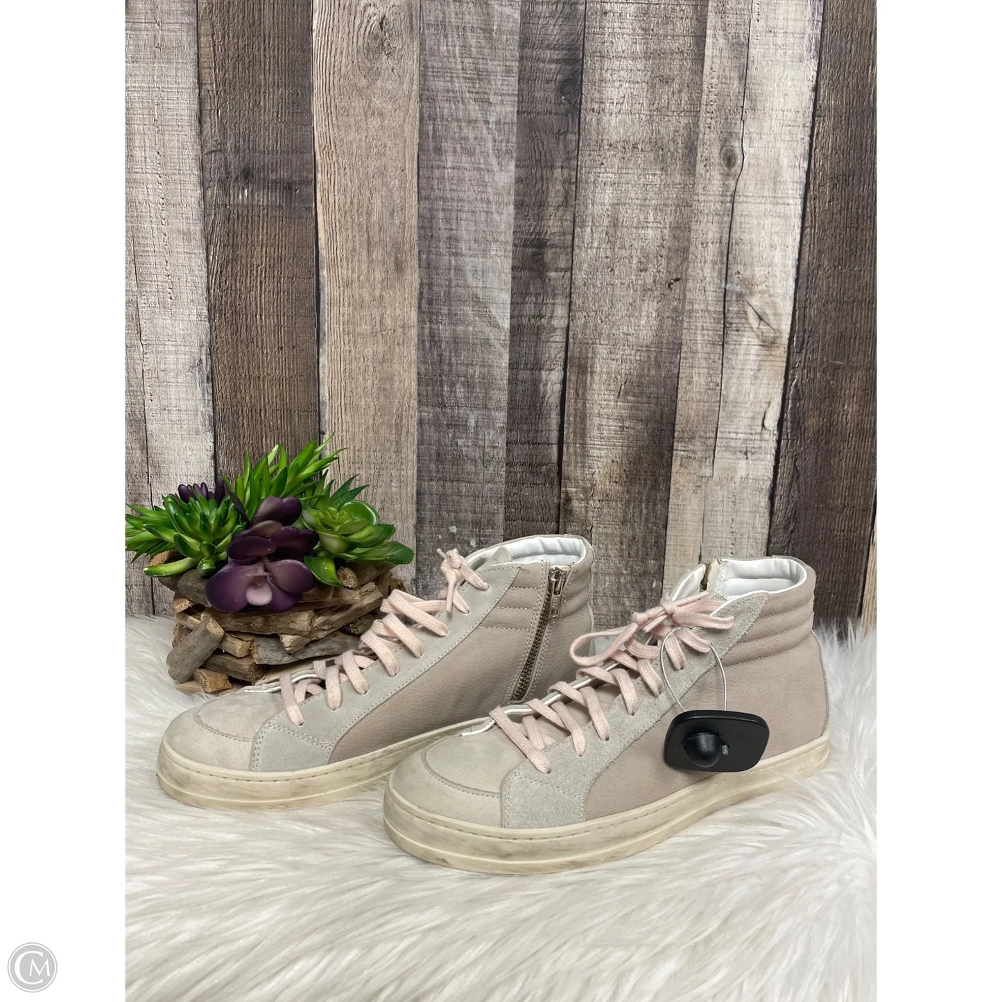 Shoes Sneakers By P448 In Tan, Size: 8