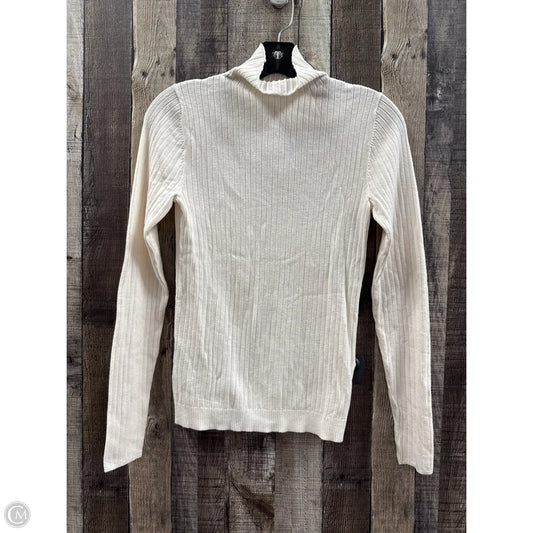 Sweater By Loft In Ivory, Size: S
