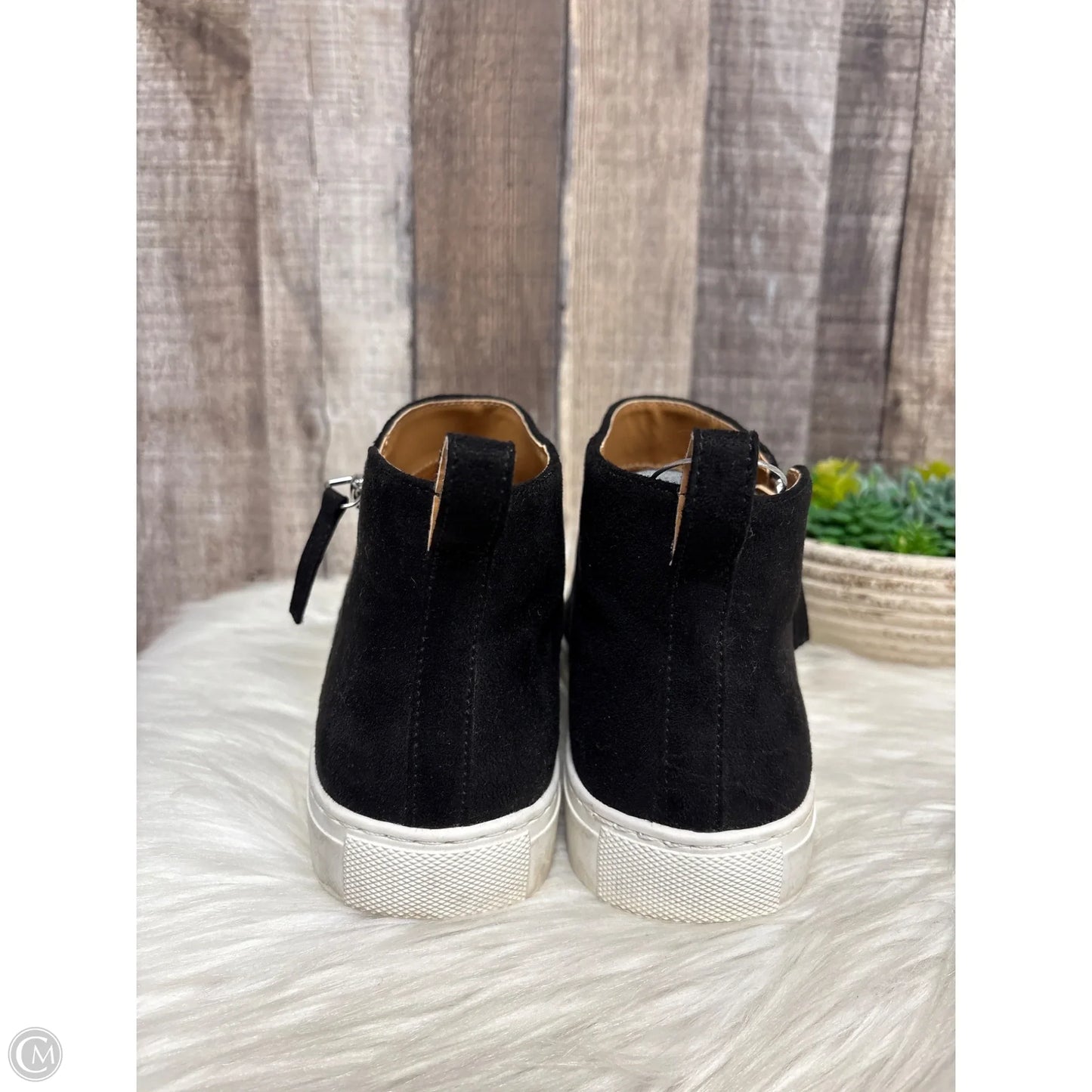 Boots Ankle Flats By J. Crew In Black, Size: 8