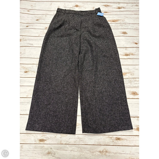 Pants Wide Leg By H&m In Black, Size: 14