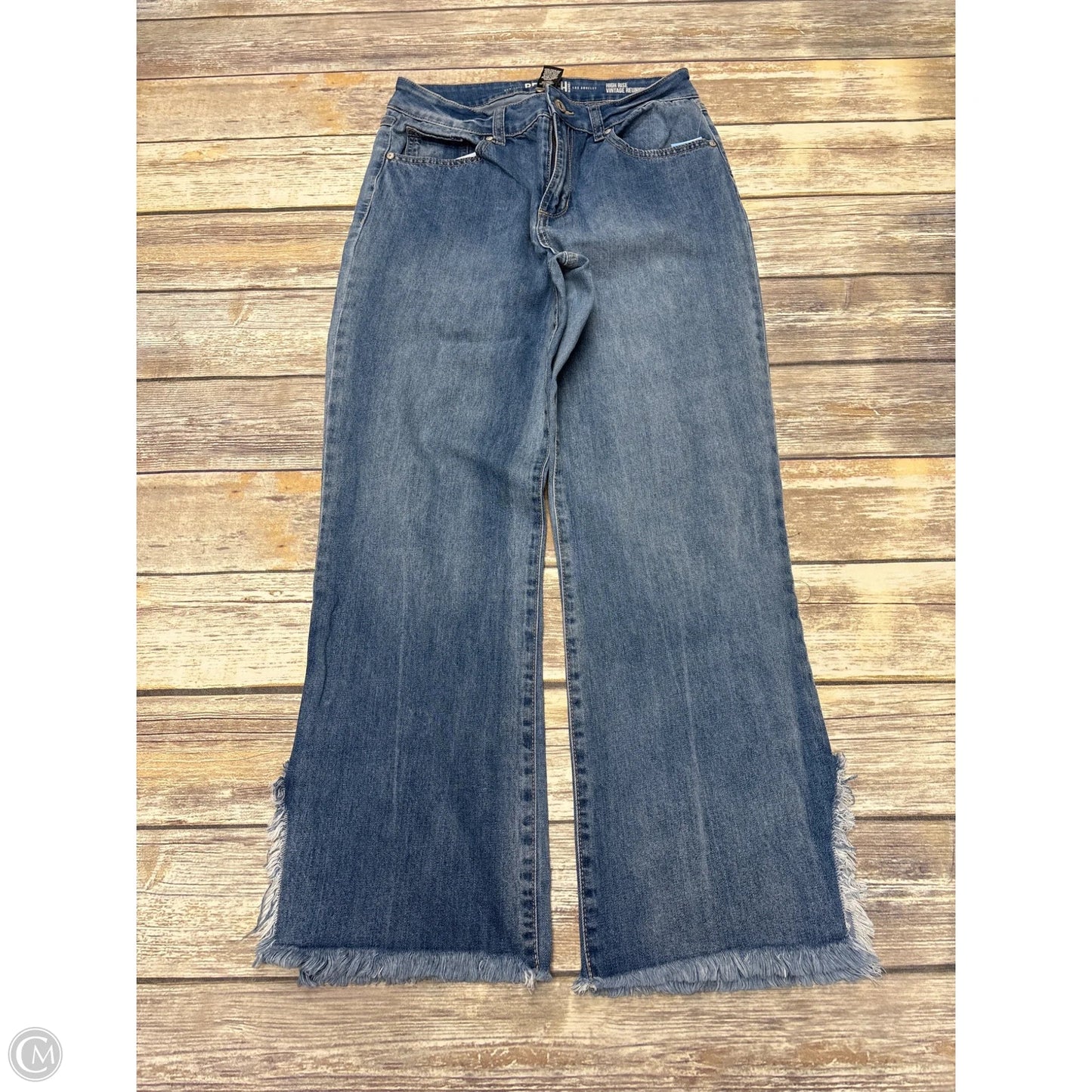 Jeans Flared By Rewash In Blue Denim, Size: 10