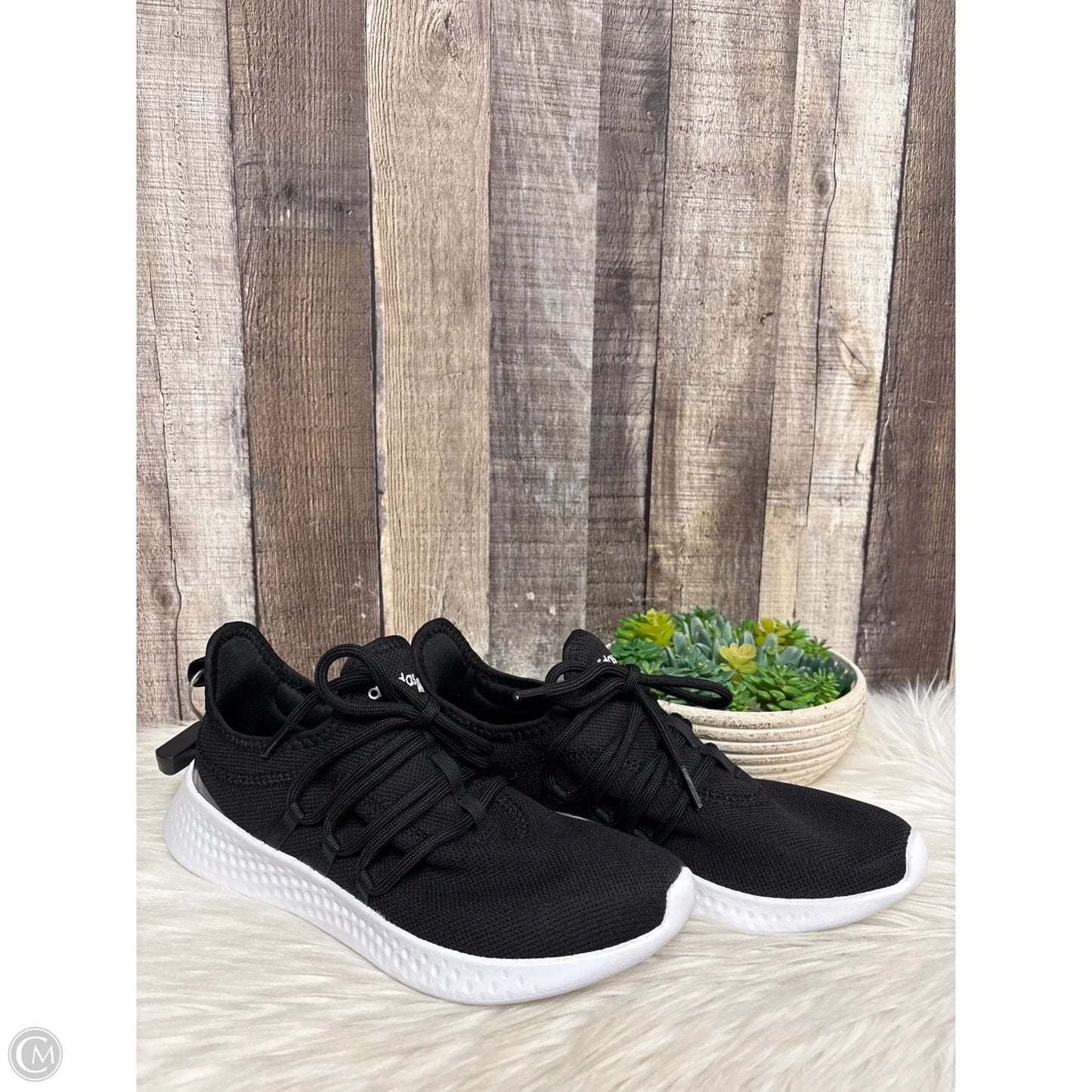 Shoes Athletic By Adidas In Black & White, Size: 8.5