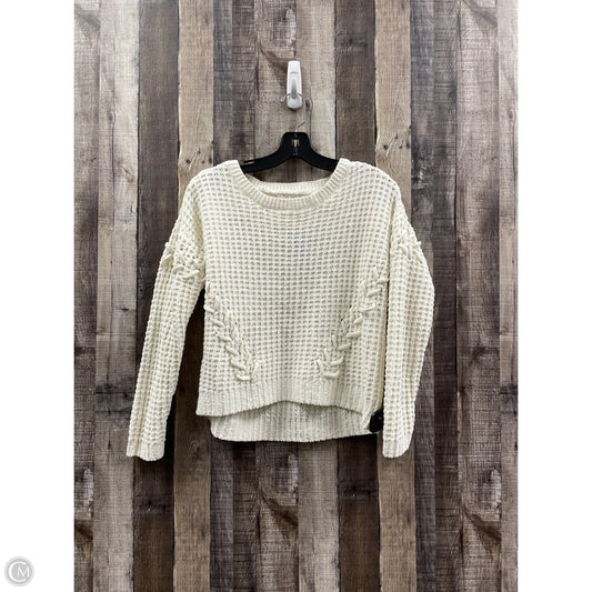 Sweater By No Boundaries In Ivory, Size: S