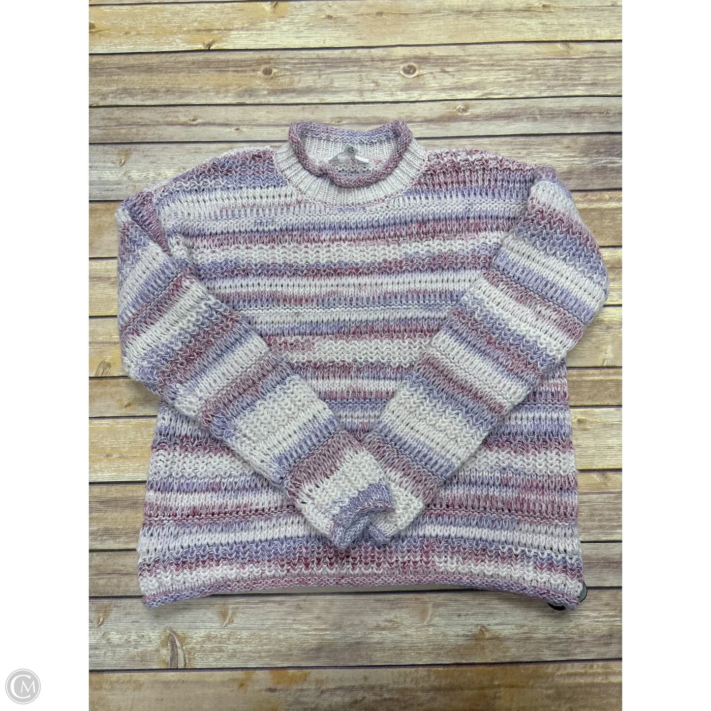 Sweater By Time And Tru In Multi-colored, Size: S