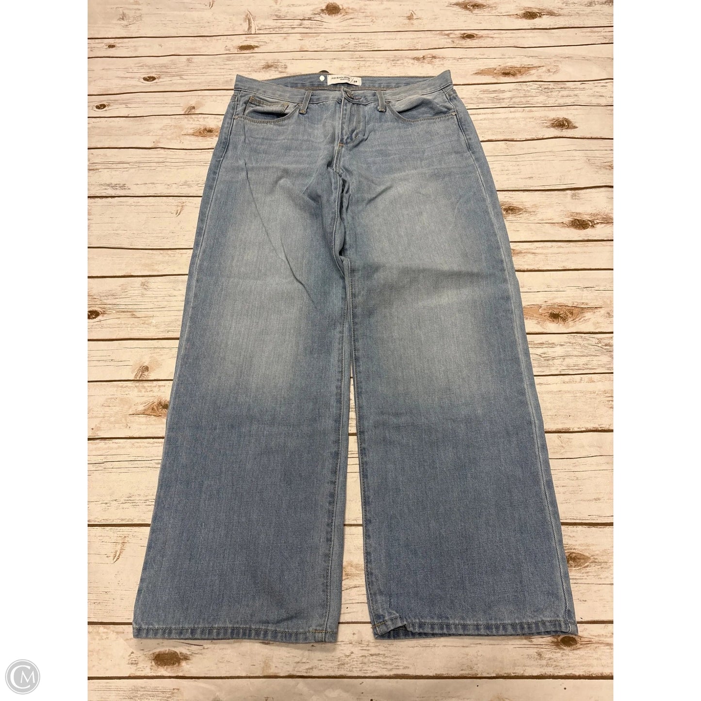 Jeans Straight By Cmc In Blue Denim, Size: 8
