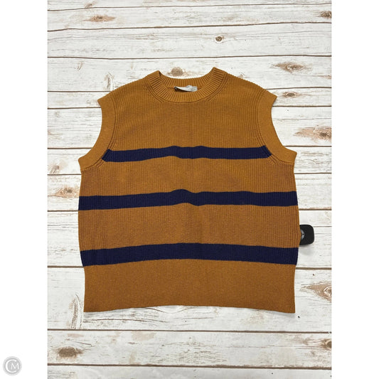 Vest Sweater By Everlane In Multi-colored, Size: S