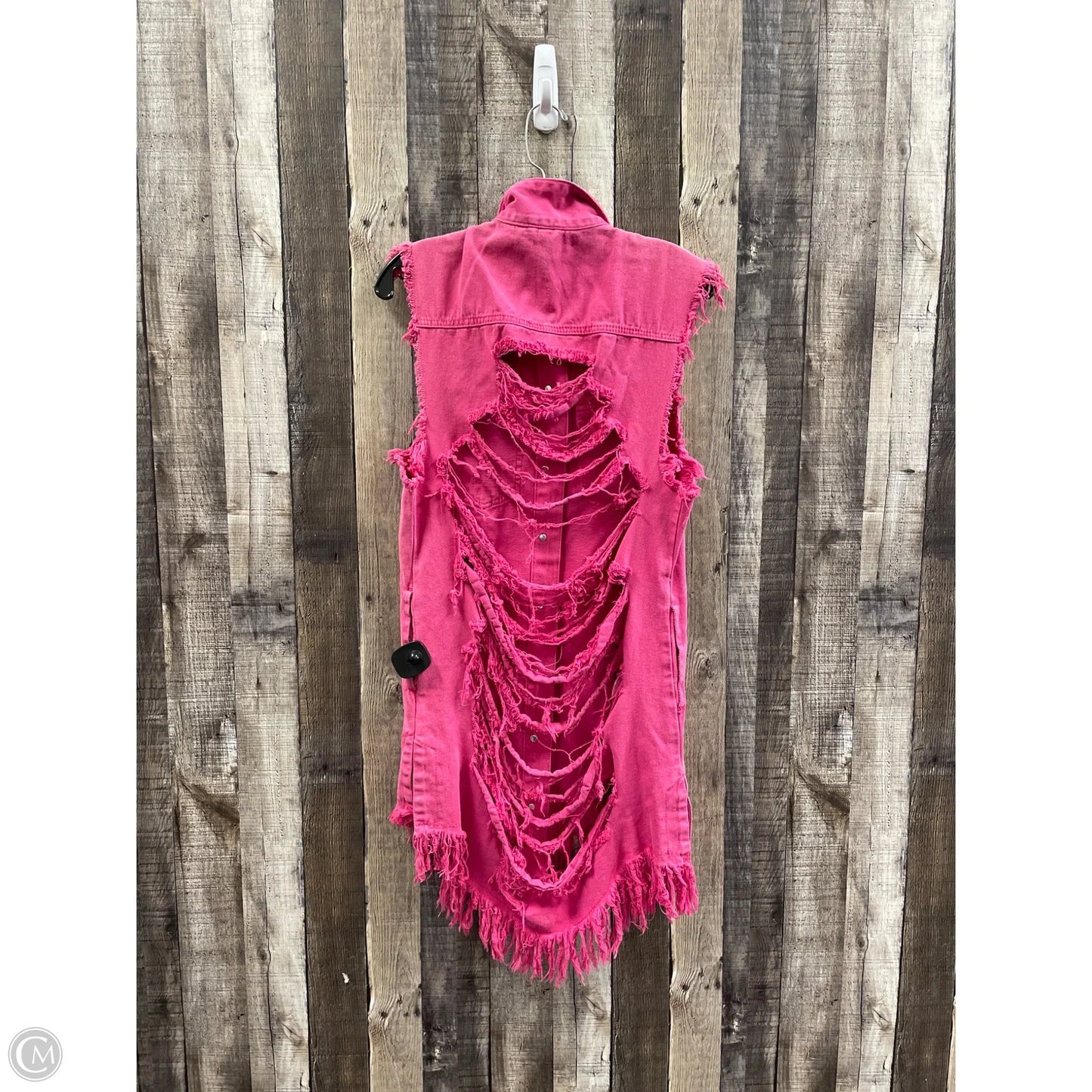 Vest Other By American Bazi In Pink, Size: M