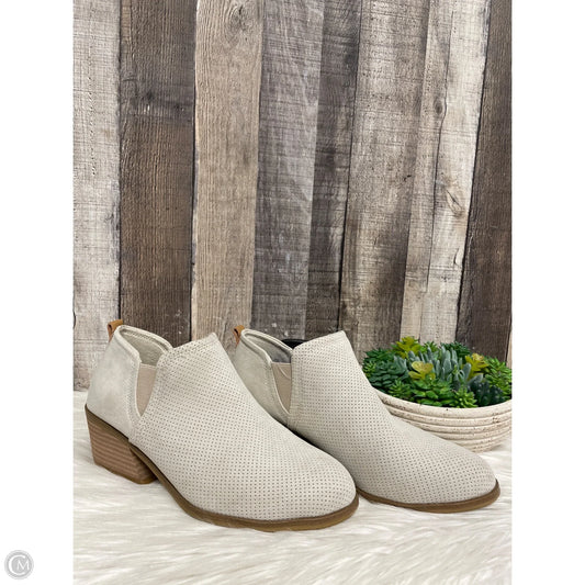 Boots Ankle Heels By Dr Scholls In Taupe, Size: 7
