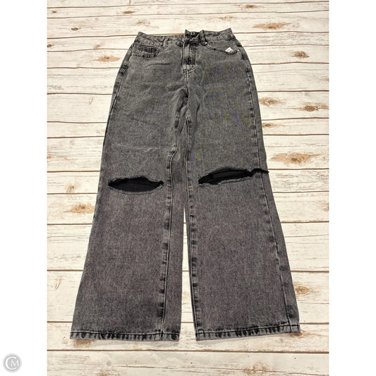 Jeans Straight By Cme In Grey Denim, Size: S