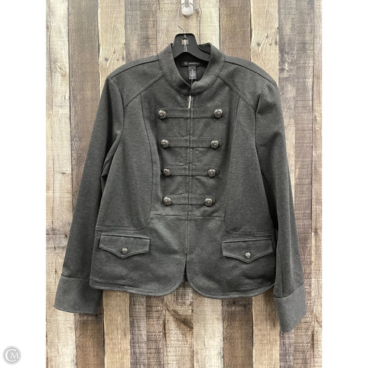 Jacket Other By International Concepts In Grey, Size: Xl