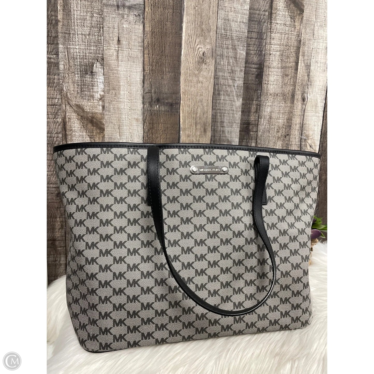 Tote Designer By Michael Kors, Size: Large