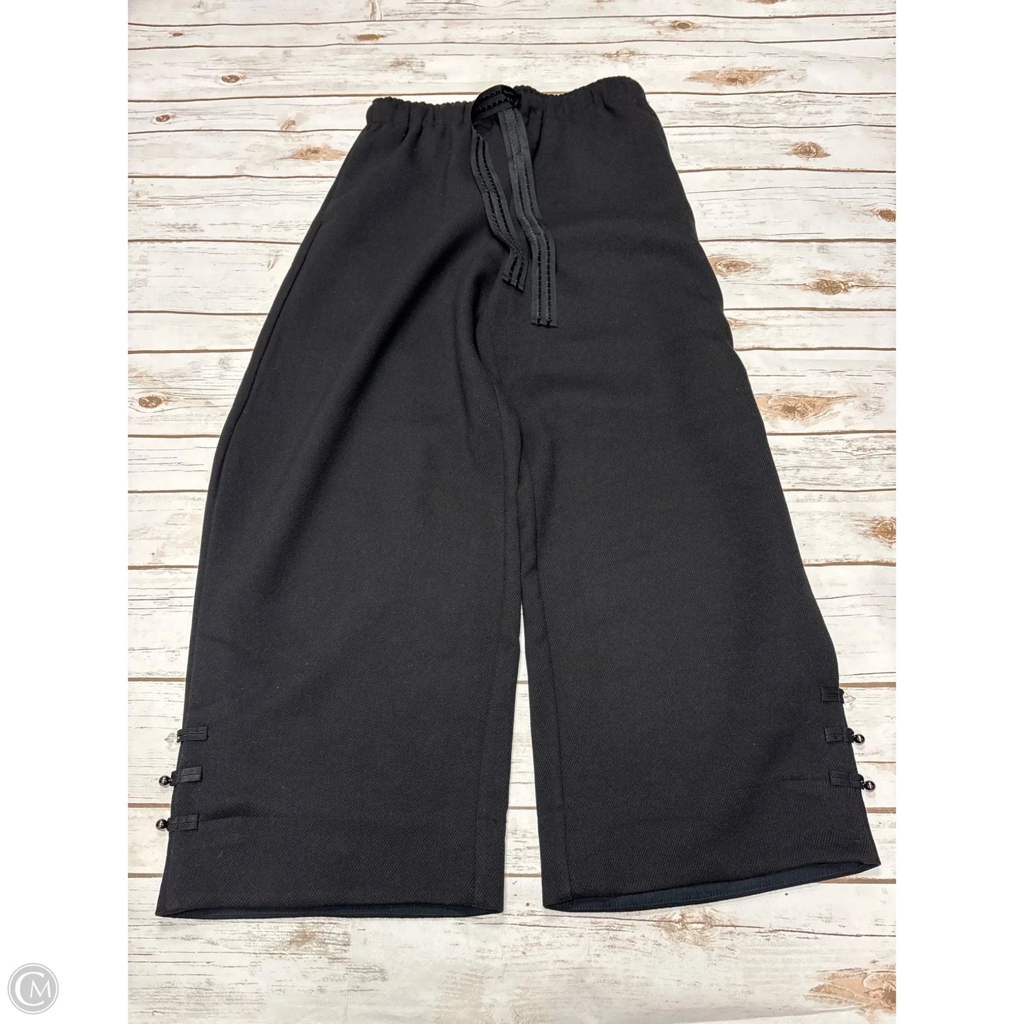 Pants Wide Leg By Free People In Black, Size: L