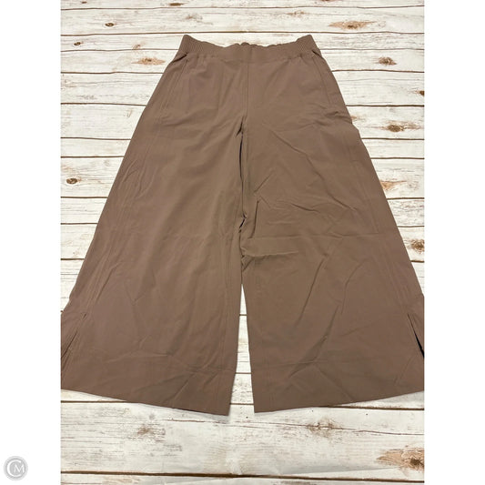 Pants Wide Leg By Lululemon In Tan, Size: L