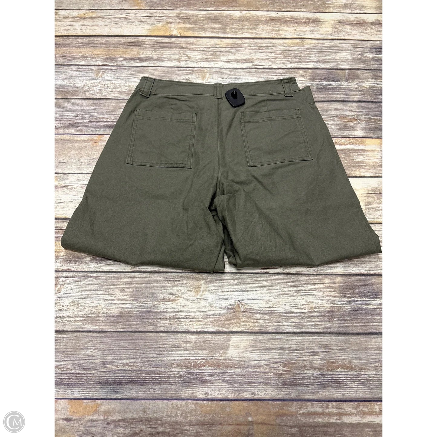 Pants Wide Leg By Old Navy In Green, Size: 10