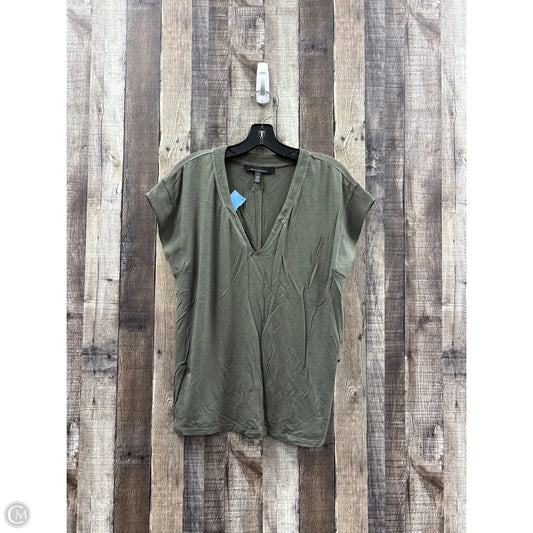 Top Short Sleeve By White House Black Market In Green, Size: S