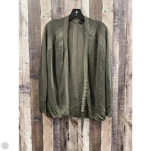 Sweater Cardigan By White House Black Market In Green, Size: S
