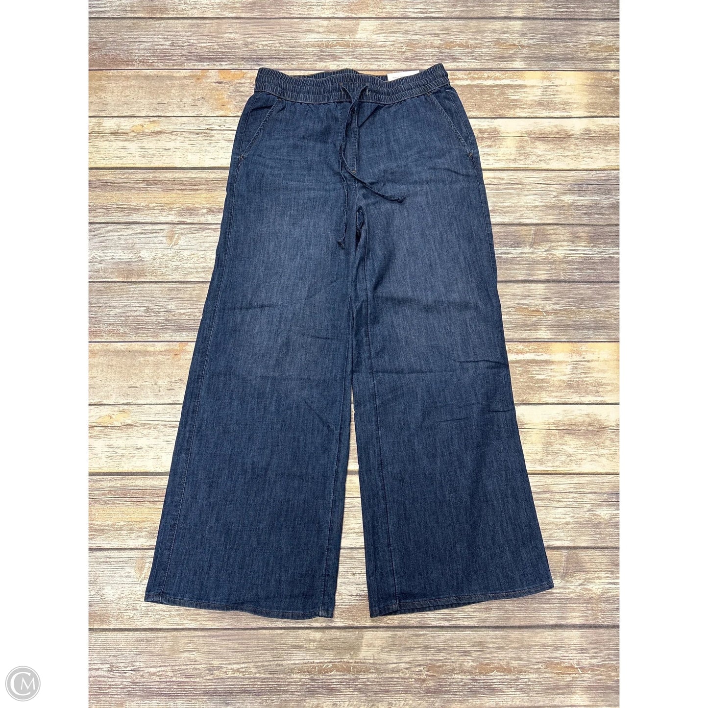 Pants Wide Leg By Chicos In Blue, Size: S