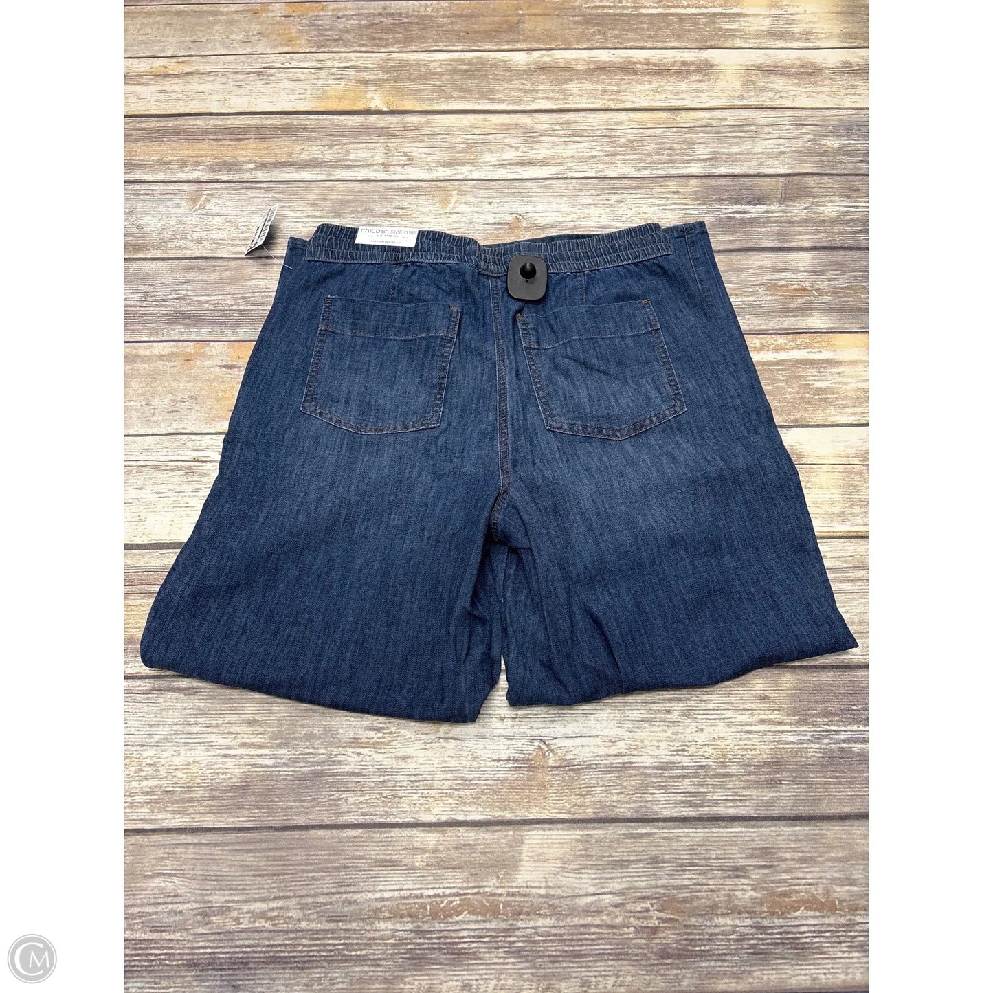 Pants Wide Leg By Chicos In Blue, Size: S