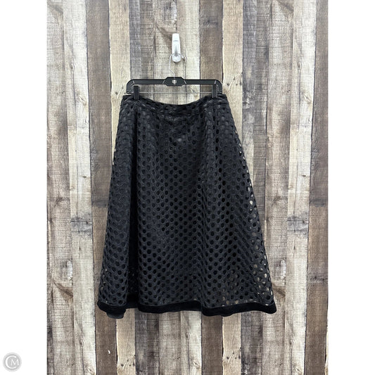 Skirt Midi By Gibson And Latimer In Black, Size: L