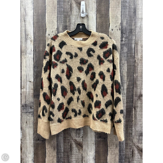 Sweater By Ophelia Roe In Animal Print, Size: S