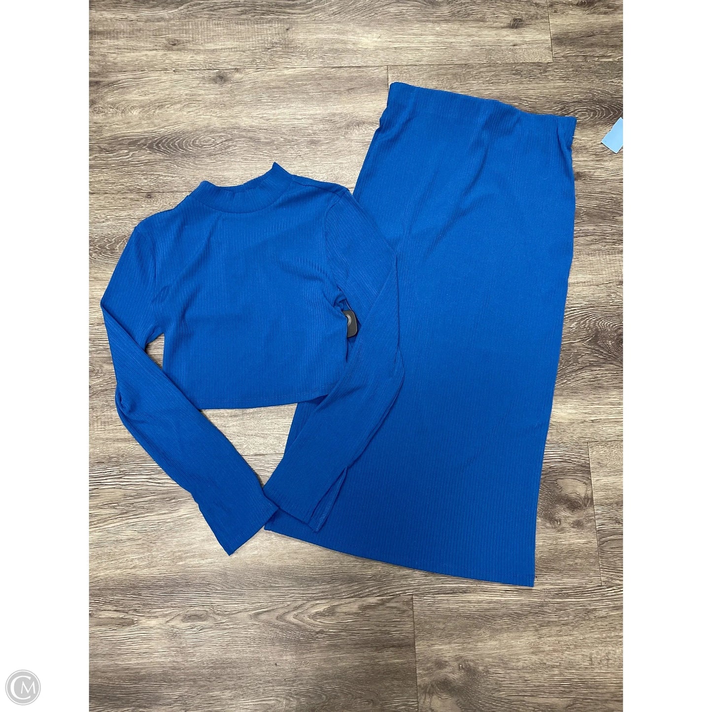 Skirt Set 2pc By No Boundaries In Blue, Size: M