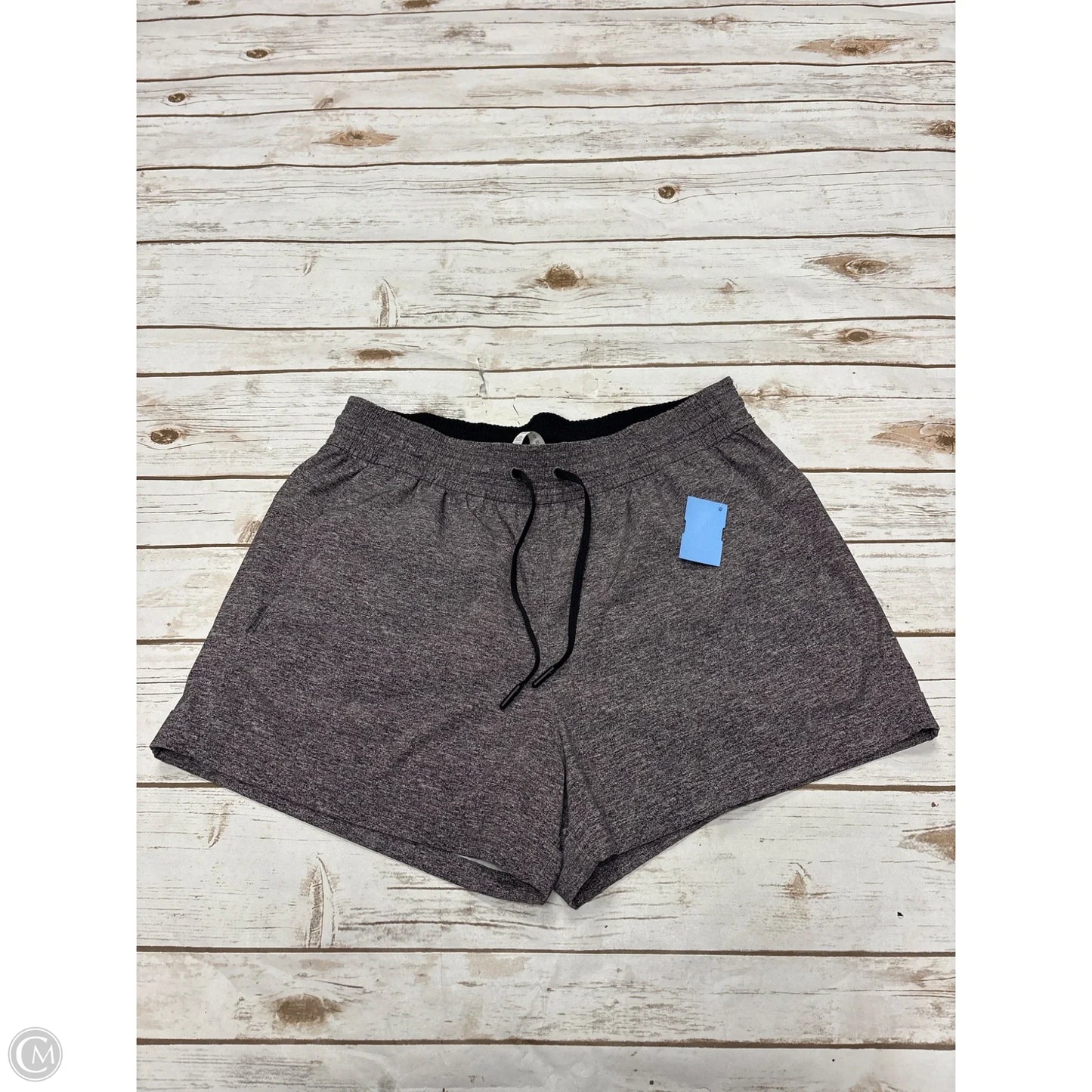 Athletic Shorts By Lululemon In Grey, Size: 10