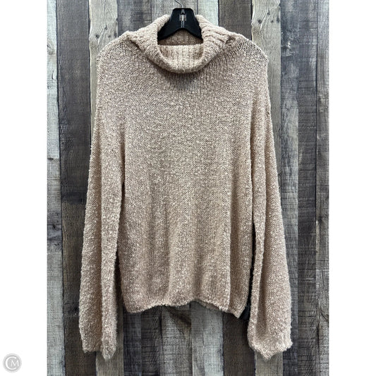 Sweater By Lush In Tan, Size: S