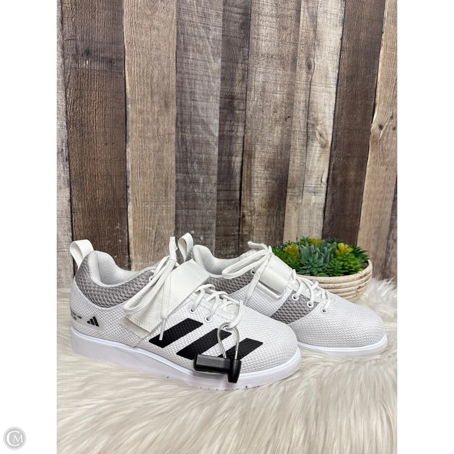 Shoes Athletic By Adidas In Black & White, Size: 6