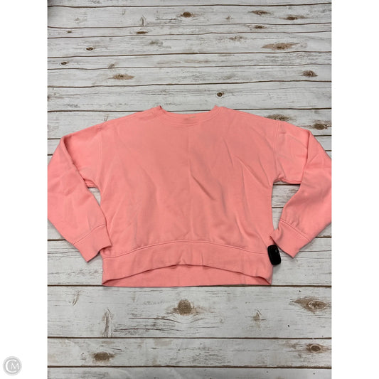 Sweatshirt Crewneck By Universal Thread In Pink, Size: S