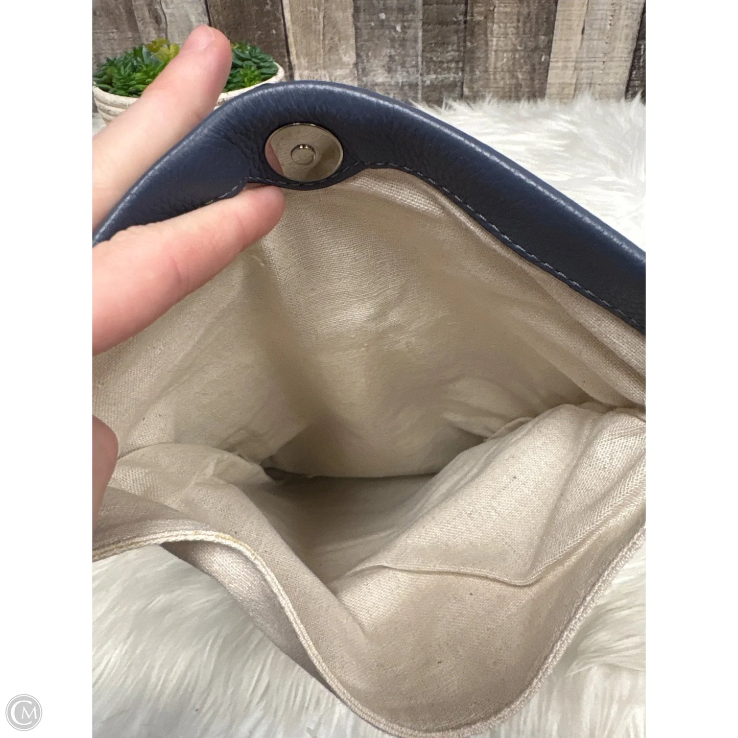 Crossbody Leather By Vince Camuto, Size: Medium