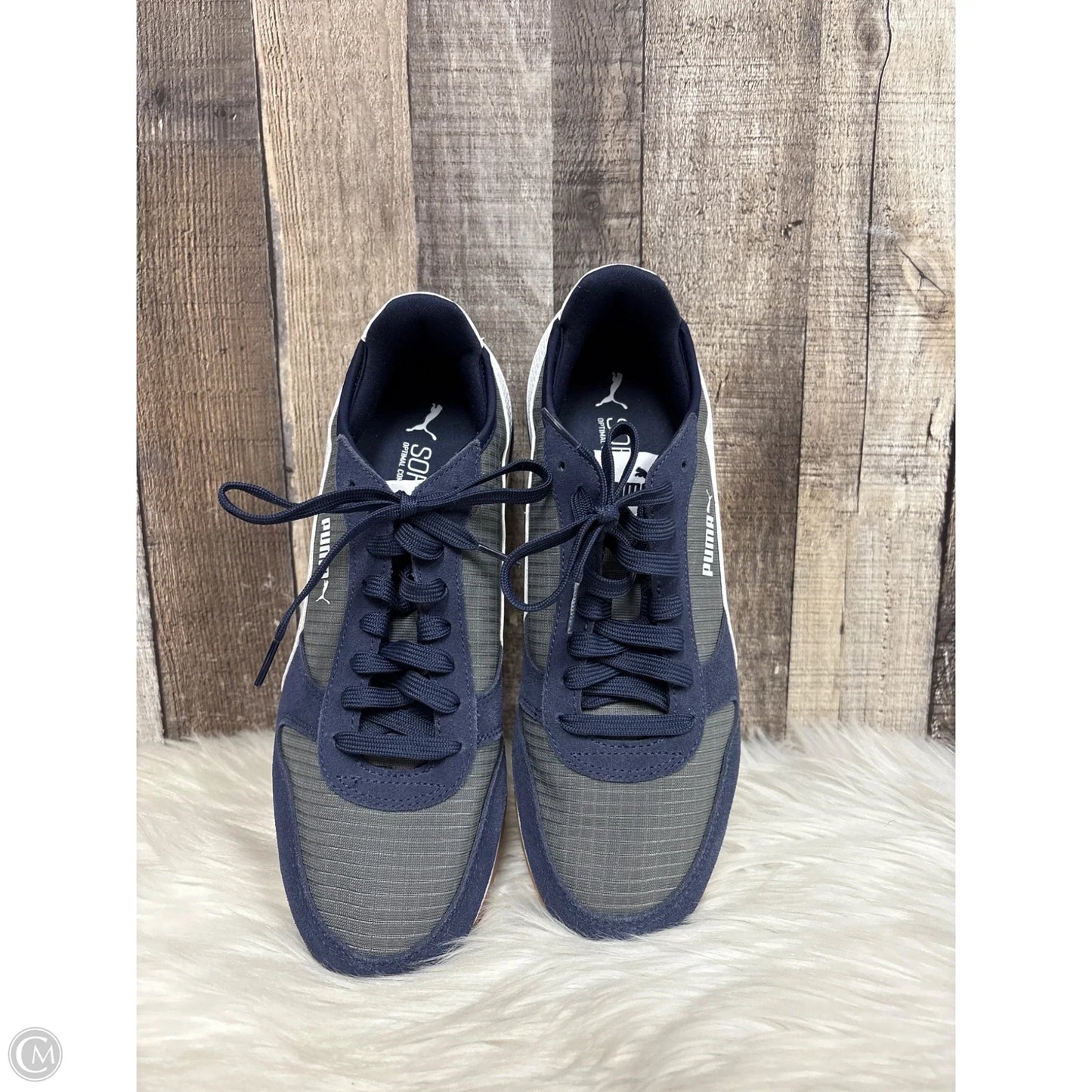 Shoes Athletic By Puma In Navy, Size: 9