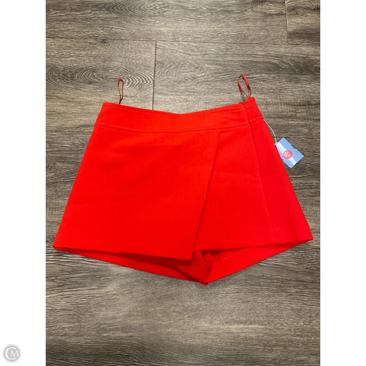 Shorts By Zara In Orange, Size: Xs