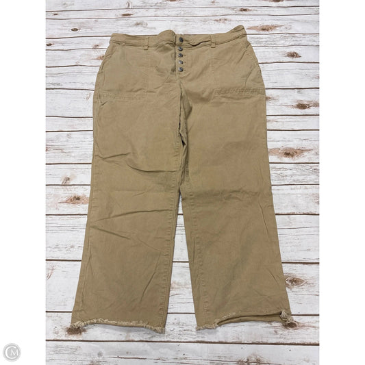 Pants Chinos & Khakis By Loft In Tan, Size: 18