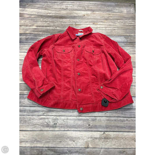 Jacket Other By Old Navy In Red, Size: 1x