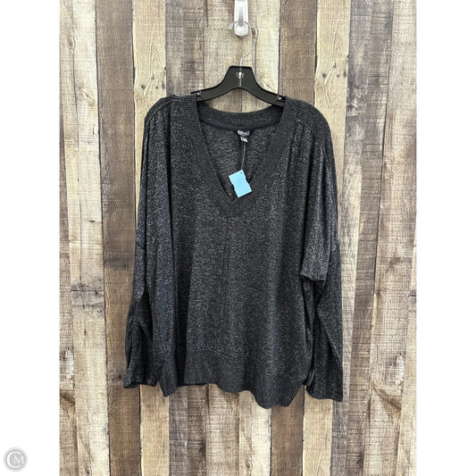 Top Long Sleeve By Buffalo David Bitton In Grey, Size: Xxl