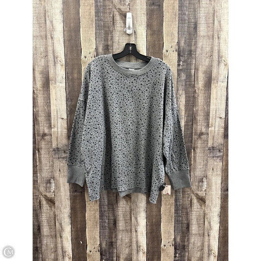 Sweatshirt Crewneck By Cme In Grey, Size: Xl