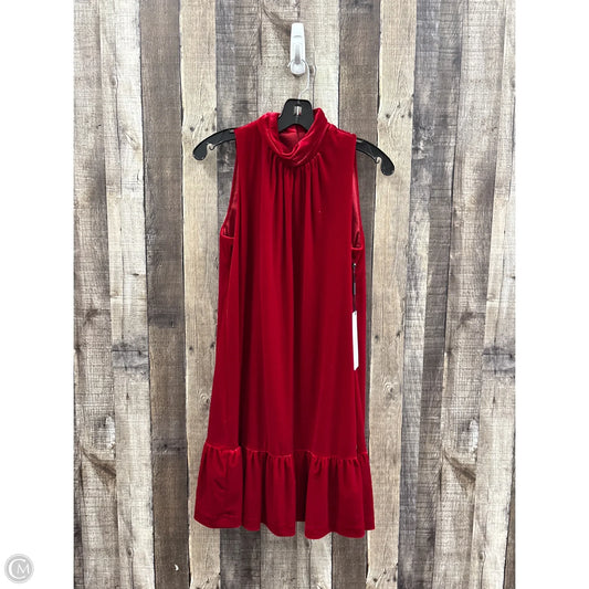 Dress Party Short By Calvin Klein In Red, Size: M