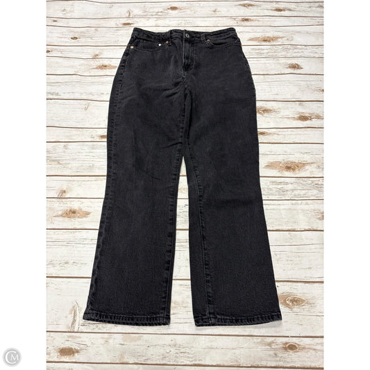 Jeans Straight By Clothes Mentor In Grey Denim, Size: 10