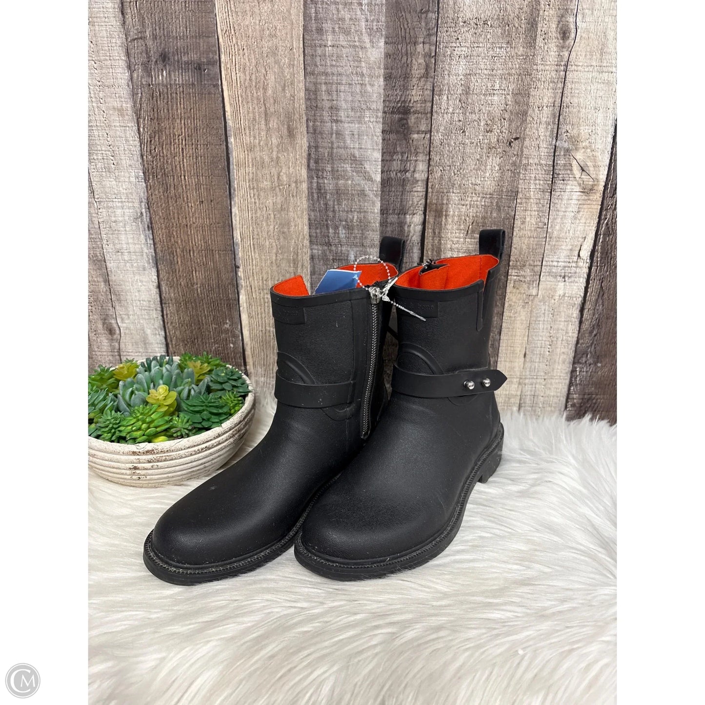 Boots Ankle Flats By Rag And Bone In Black, Size: 6