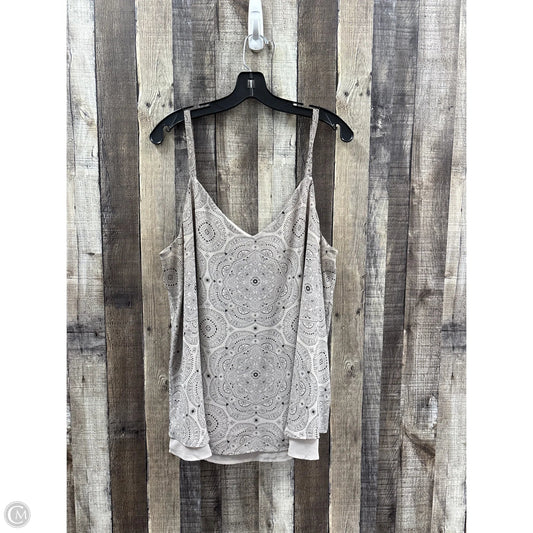 Top Sleeveless By Torrid In Tan, Size: 2x