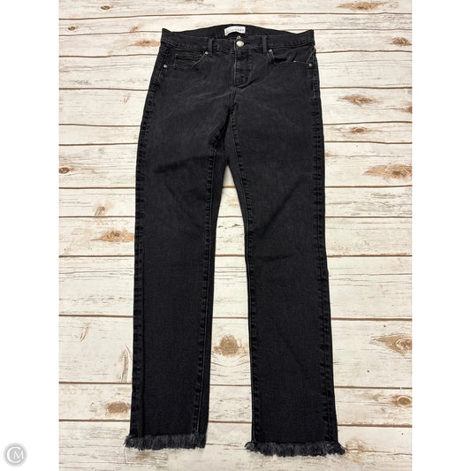 Jeans Straight By Loft In Grey Denim, Size: 10