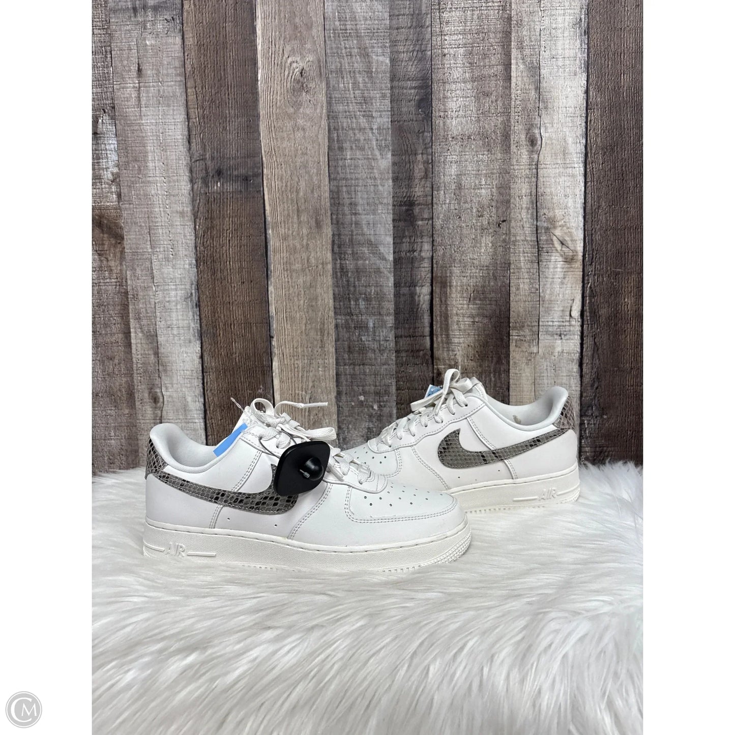 Shoes Athletic By Nike In Snakeskin Print, Size: 8.5