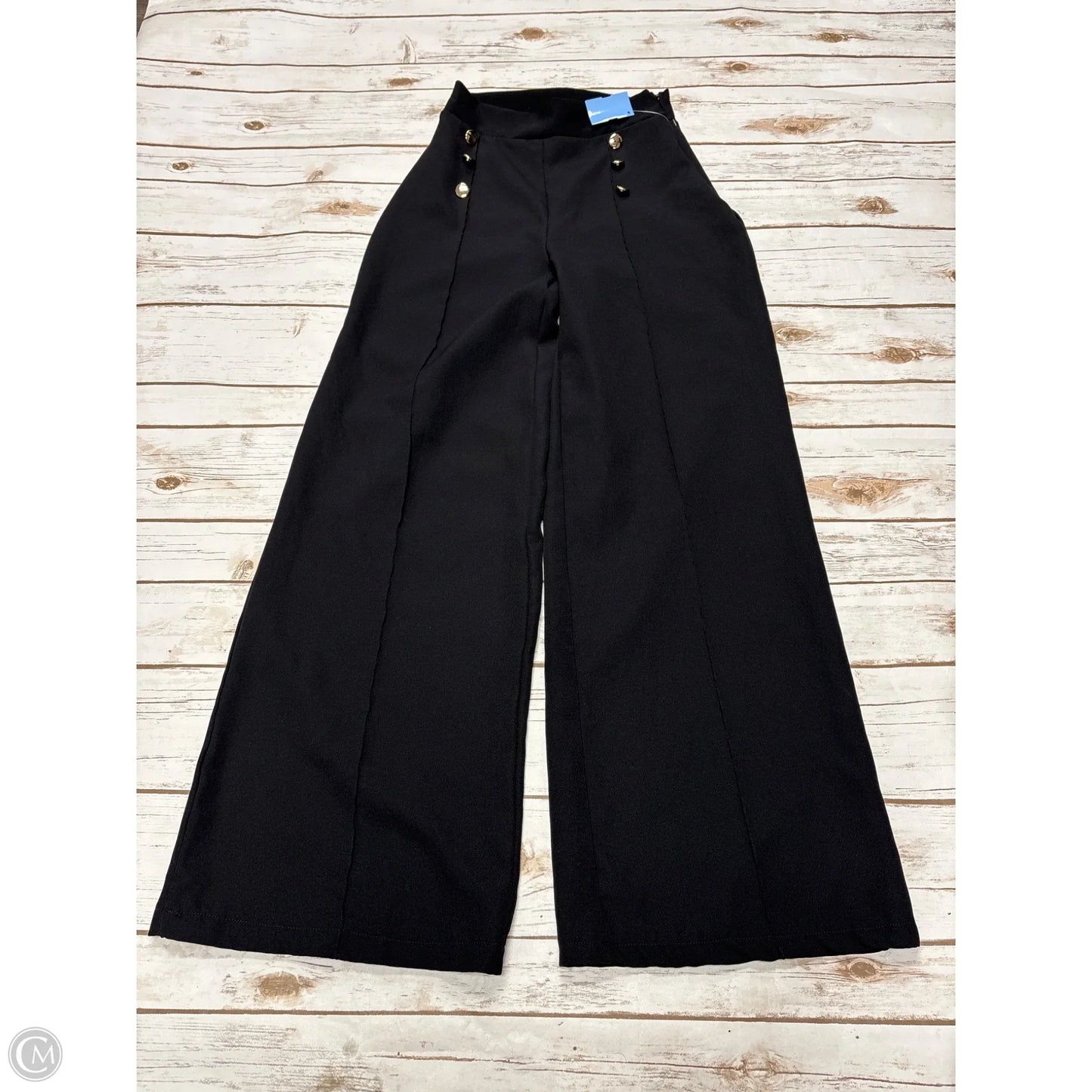 Pants Wide Leg By Cmf In Black, Size: Xs