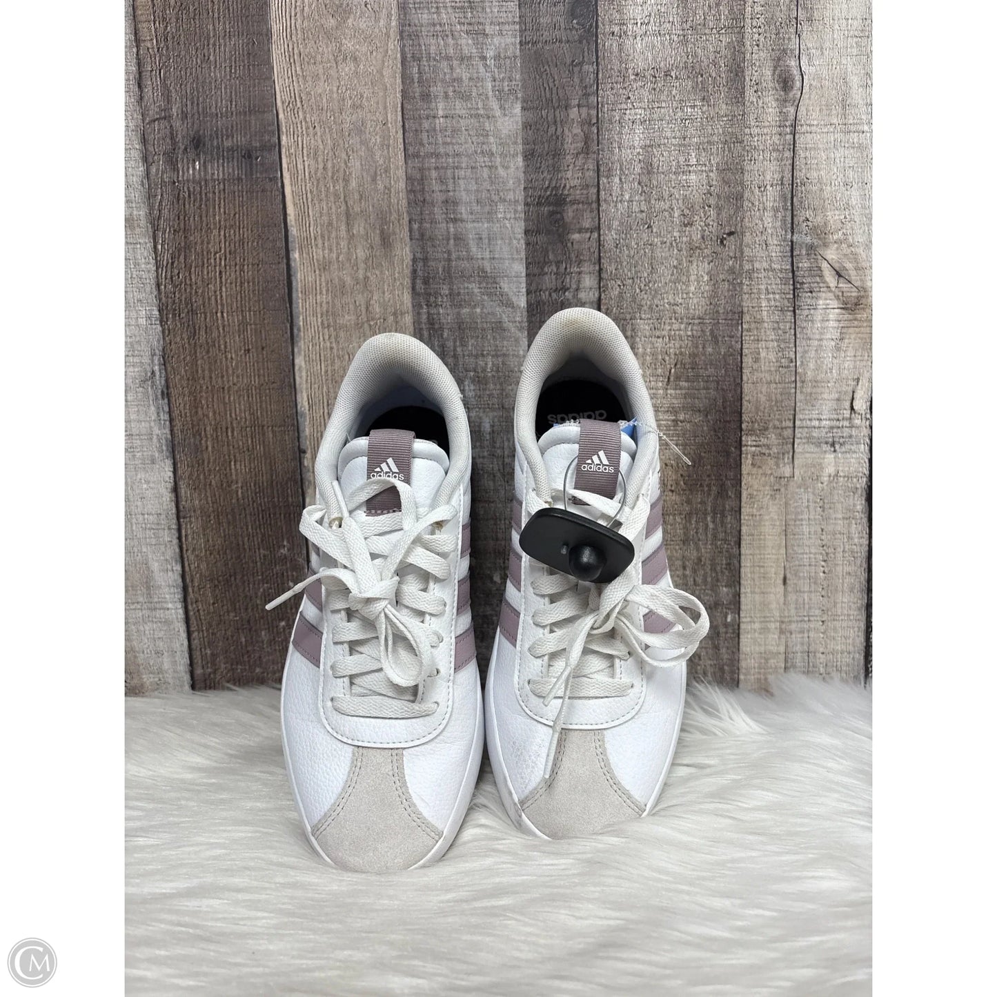 Shoes Athletic By Adidas In White, Size: 8